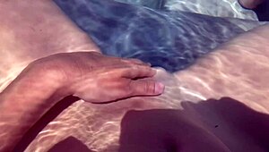 artemisia milf fingers wet pussy solo in jacuzzi pov mother-in-law style