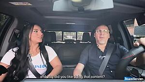 valen arias curves flash wet in juan bustos street vibrator interview