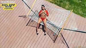 i spread wide for deep interracial dick pounding by luna star