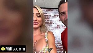 whoa, beautiful blonde milf kathryn mae in hot home porn! 🔥👅