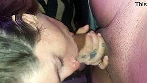 craving morning milk? watch this blonde deepthroat black cock homemade