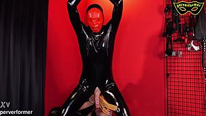 new year kicks off with brutal femdom boot pain for the bound slave