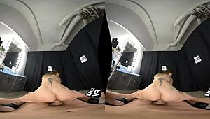 Pamela Morrison's rock hard VR wank