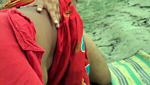 bangladeshi cutie with tight pussy fucked outdoor missionary