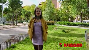 lady medusa's pierced ass takes black cock deep