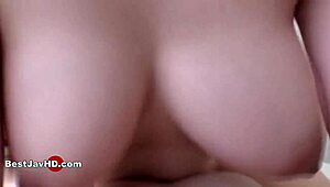 check out this hot japanese babe deepthroating toys before big tits creampie ride