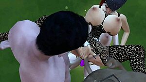 mortimer and duncan pound sabri's muff then mercedes jumps in! 🔥🍑💦