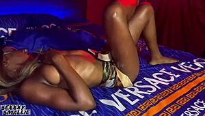 damn 18yo stripper, show that wet pussy before bbc eats and fucks it