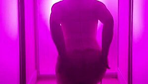 what a wild 2023 recap of homemade snippets with sexy lingerie maid flashing and buttplug play