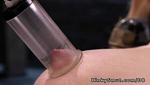 Blonde Beauty's Bound Body Writhes in Agonizing BDSM Torment Across Twisted Devices