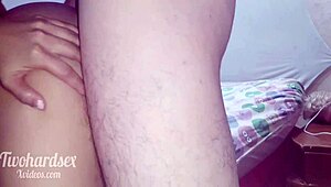 JOVENCITA begs for ANAL creampie in her big ASS voyeur DOGGYSTYLE from twitter rosibelroxihot