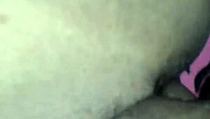 Wet Mexican Pussy Takes Hard Cock Pounding Session