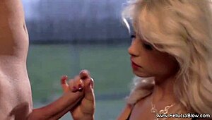 Clothed Women Tease Cock with Seductive Oral Leading to Cumshot