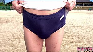 oh, those nostalgic bloomers make me so wet remembering classmates as i masturbate wildly