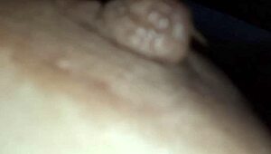 Milking Huge Natural Tits From Brunette Nipples Gushes Latte!