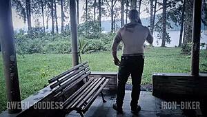 Vampire Lady Seeks Human Seed for Pregnancy in Passionate Forest Encounter