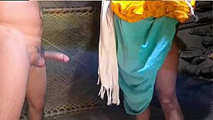 desi bhabhi goes wild on young devar's cock in village 🔥💦 hard pounding!