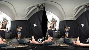 Pamela Morrison's rock hard VR wank