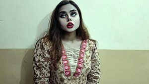 my indian step cousin shows up after ages and we get rough on tits and ass