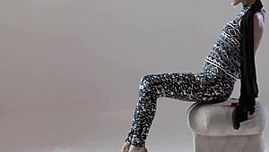 russian gymnast rita mochalkina shows hairy flexibility