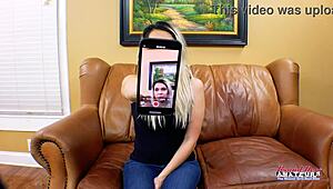 Inked Petite Brunette Sabrina Deepthroats, Rimjobs, Pounded!