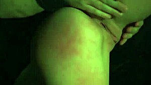 teeny tied up on bed gettin' fucked hard 😈🔗