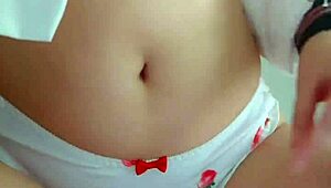 your cute underwear classmate hides her secret vibration addiction in class