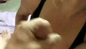 she chats sweetly with boyfriend on phone while deepthroating friend's throbbing cock