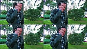 laura's tight pussy stretched wide while fully dressed