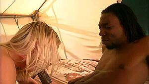 FILTHY CALI COX Gapes Shaved Pussy! Deepthroats rides anal in heels fishnets doggystyle