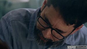 My bestie joins to tame my husband's urges with a wild threesome of deepthroat and face fucking