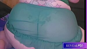 curvy babe grabs dildo for ass ride fingering and wet pussy play