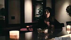 doctor and milf dominate patient's pussy and ass licking