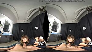 Pamela Morrison's rock hard VR wank