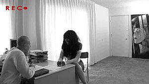 Nyomi Banxxx's Pussy Takes Bold White Cock Pounding Deep