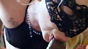 Ashley Lashae Craves Sucking Monster Black Cock Hard