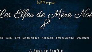 French Elves Relax with Christmas Jerk Off Instructions