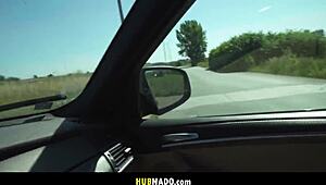 she trades pussy for that sweet car ride