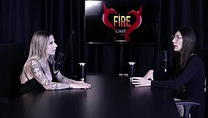 Melina Khalifa naughty interview packed with slutty action Porn Cast Brazil part 3