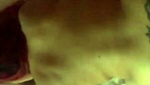 Tattooed Blonde Bends Over for Steamy Doggystyle Tease