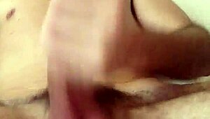 argentinian solo boy jerks cock to cum explosion