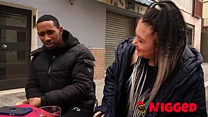 mature chloe's funny first black monster cock interview turns public outdoor riding deepthroat moaning european cougar fantasy