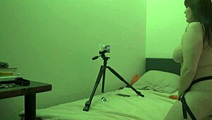 ahahahaha shooting this bbw milf bdsm video looks so weird behind scenes