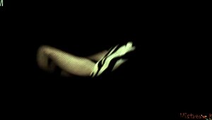 leashed masked sub kneels before sadistic mistress pov