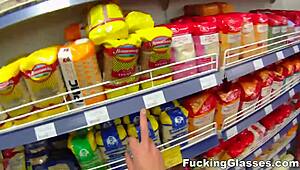 Fucking glasses-wearing teen seren reaches orgasm from hardcore cock pounding