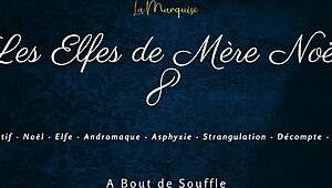 French Elves Relax with Christmas Jerk Off Instructions