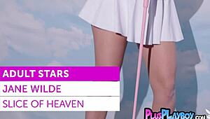 wanna see this small tits babe strip lingerie and pose naked playboy style?