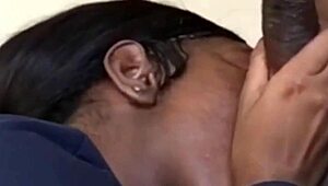 submissive babe moans sloppy on huge bbc deepthroat closeup pov