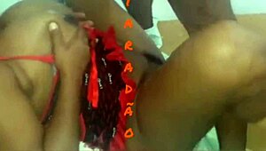 ebony ass gets deep anal banging. cumshot floods big saggy tits!