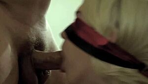 muscular derrick pierce rams big cock deep in blonde kenna james' wet shaved pussy!